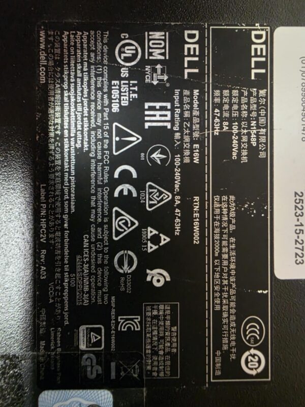 part number: n1548p